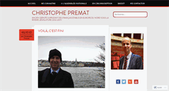 Desktop Screenshot of christophepremat.com